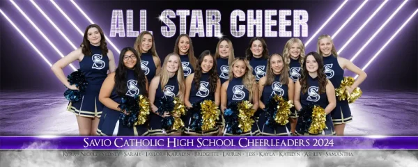 All Star Cheer Team 4'x10'