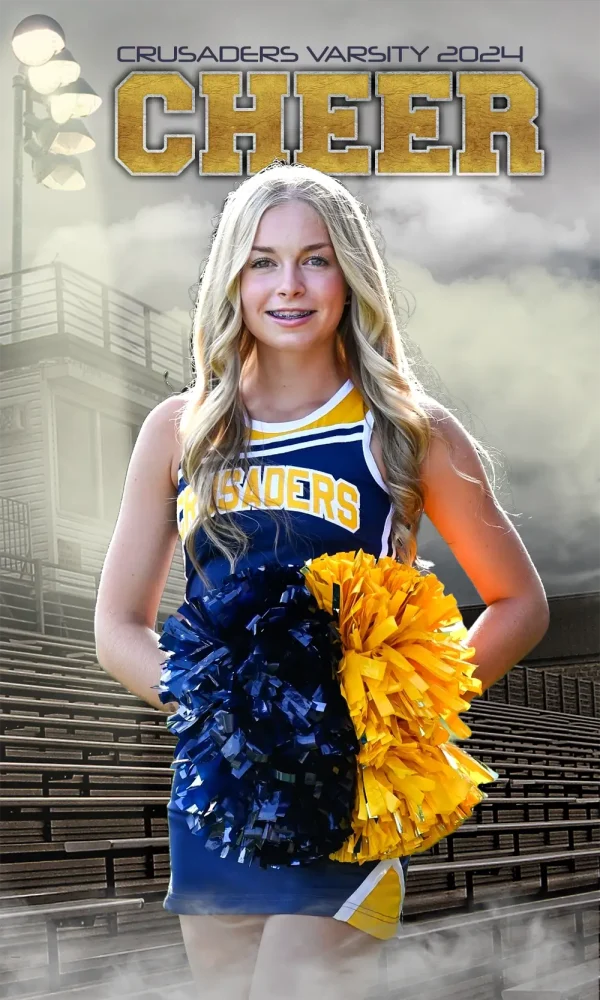 In The Stands Cheer 3'x5'