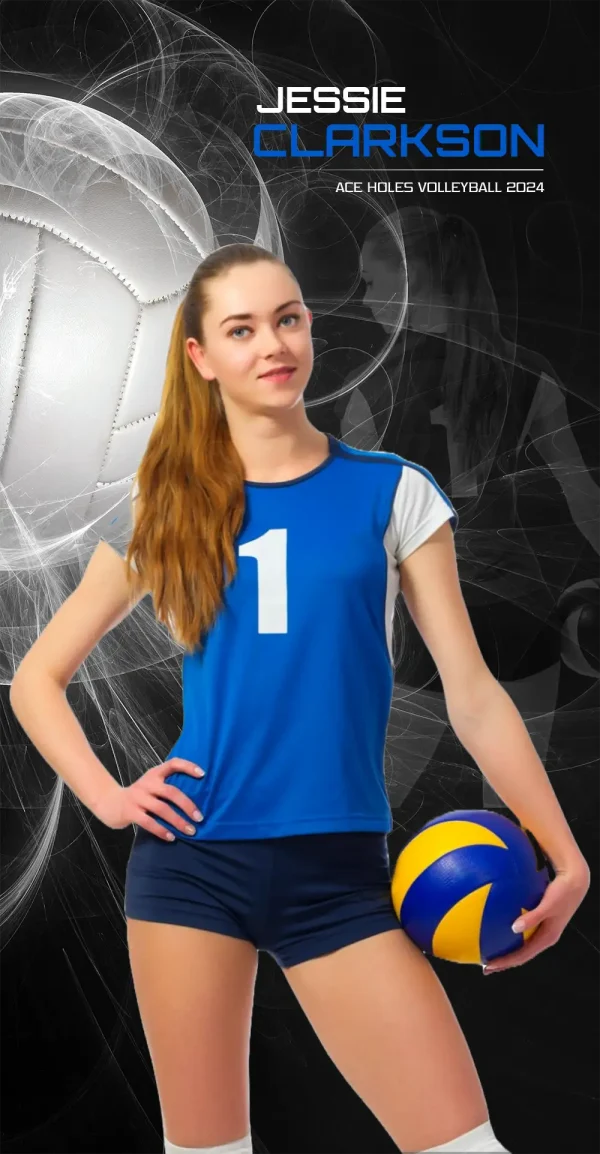 Mystic Explosion Volleyball 2'x4'