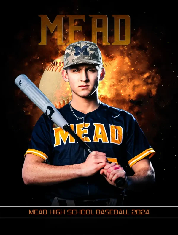 Backdraft Baseball 3'x4'