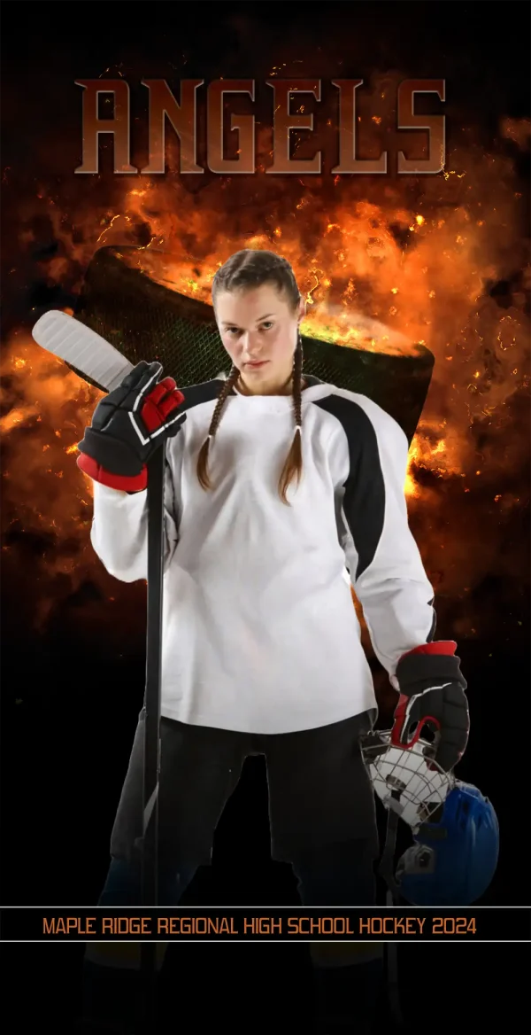 Backdraft Hockey 3'x6'