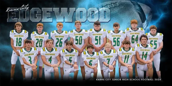 Electric Explosion Football 4'x8'