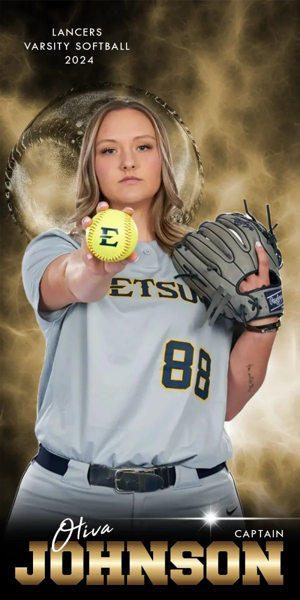 Electric Explosion Softball 3'x6'