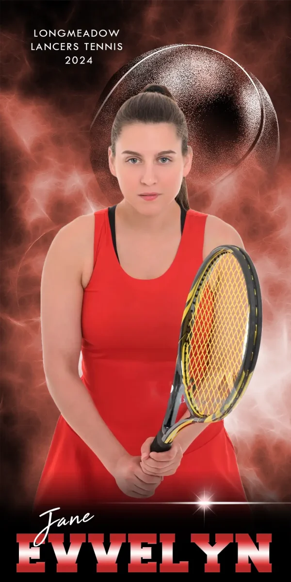Electric Explosion Tennis 3'x6'