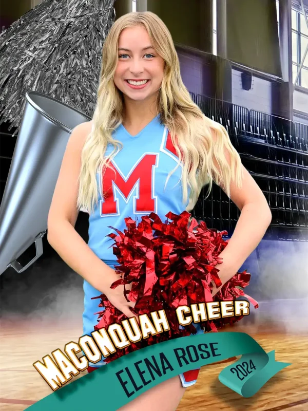 Half Court Cheer 3'x4'