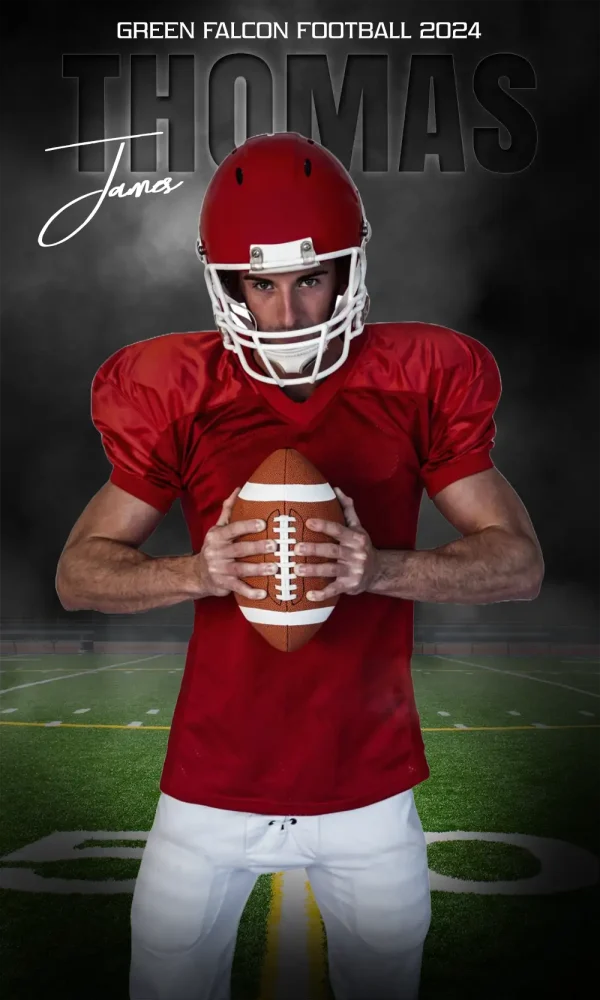 In The Shadows Football 3'x5'