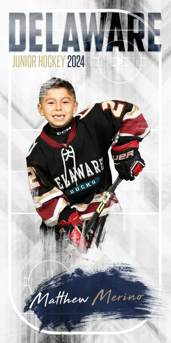 Painted Hockey 3'x6'